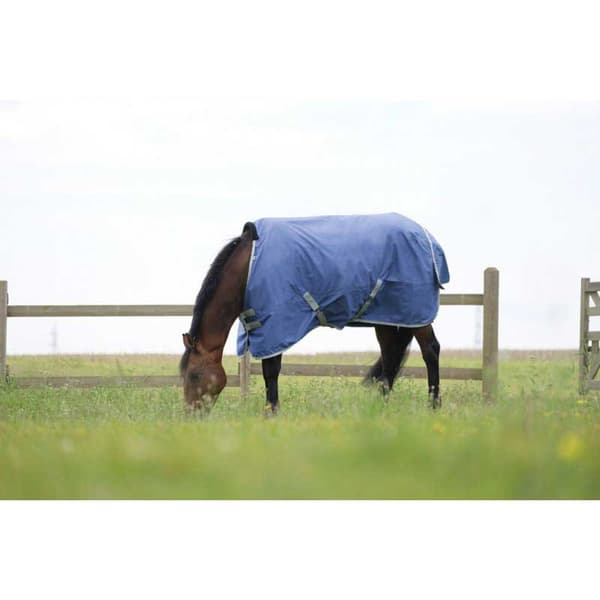 Equitheme Återvunnen Växlingsmatta Tyrex 600 D Blå 198-150 cm