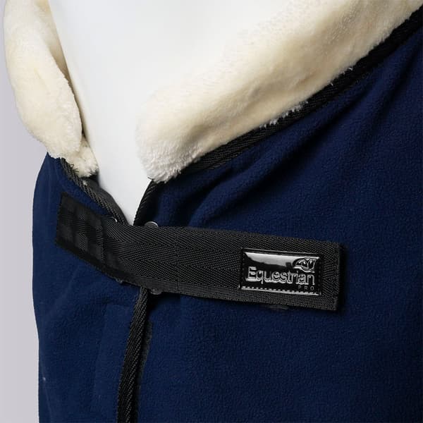 Horka Matta Fleece Equestrian Pro Blå 75-125 cm