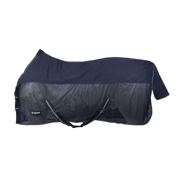 Horka Matta Waffle Cotton-mesh Combi Cooler Grå 145-195 cm
