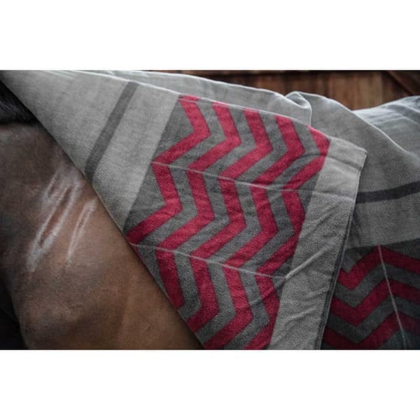 Kentucky Tæppe Square Fishbone Heavy Fleece  210 x 200 cm