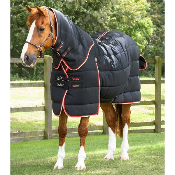 Premier Equine Stable Buster 200g With Neck Cover Stabilt Tæppe  206 cm - L Neck