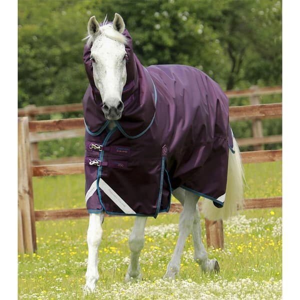 Premier Equine Titan 200g With Snug-fit Neck Cover Dækken  168 cm - S Neck