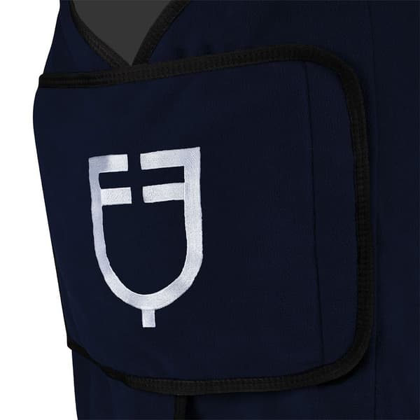 Equestro Gp Fleece Tæppe Blå 125 cm
