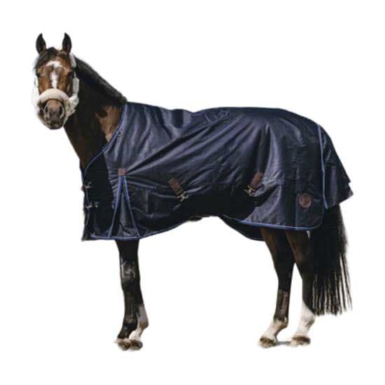 Equitheme Vändningsmatta Med Hög Hals Classic 1200d 0g Blå 5´9´´