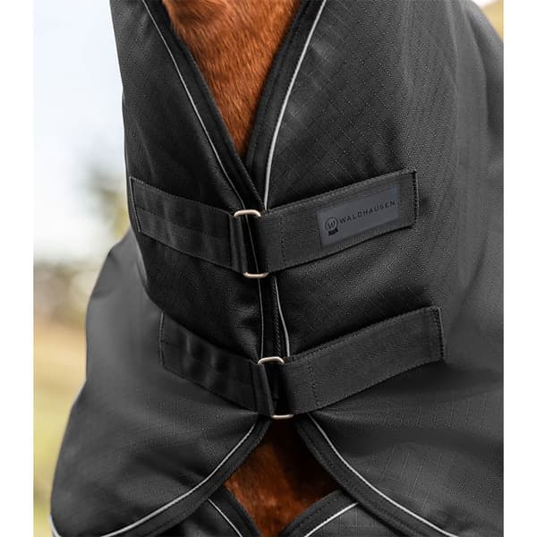 Waldhausen 200g Skandinavisk Utomhus Halsduk Svart 155 cm