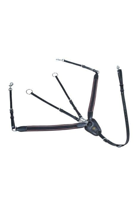 Sulky - Hkm sportutrustningsfäste - 558860 - HKM krage med Martingale och resår Large