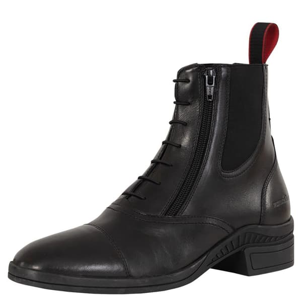 Premiere Jodphur Vernonzip Side Lace Ratsastussaappaat Musta EU 41