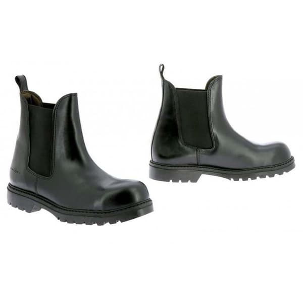 Norton Equestrian Ratsastus-saappaat Safety Musta EU 45