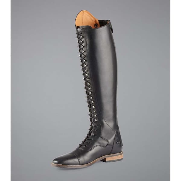 Premier Equine Maurizia Ladies Lace Front Tall Leather Riding Regular Ridstövlar Brun EU 41
