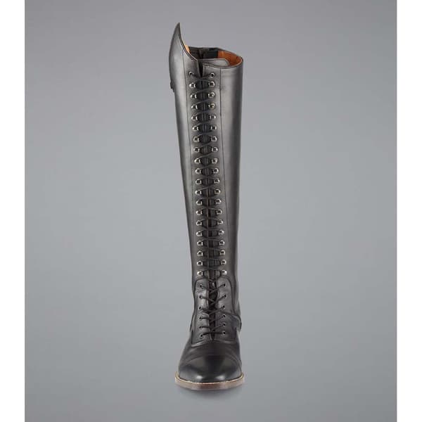 Premier Equine Maurizia Ladies Lace Front Tall Leather Riding Regular Ridstövlar Brun EU 41