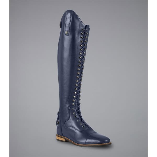 Premier Equine Maurizia Ladies Lace Front Tall Leather Riding Wide Ratsastussaappaat  EU 39