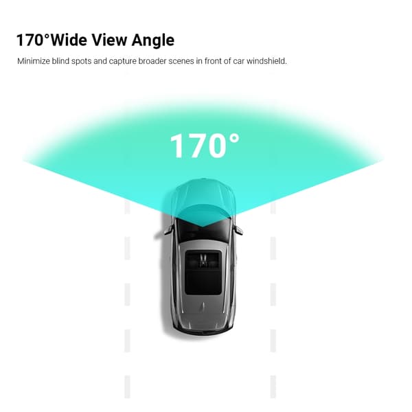 Bil DVR Videooptager, HD-kamera, ADAS-funktion