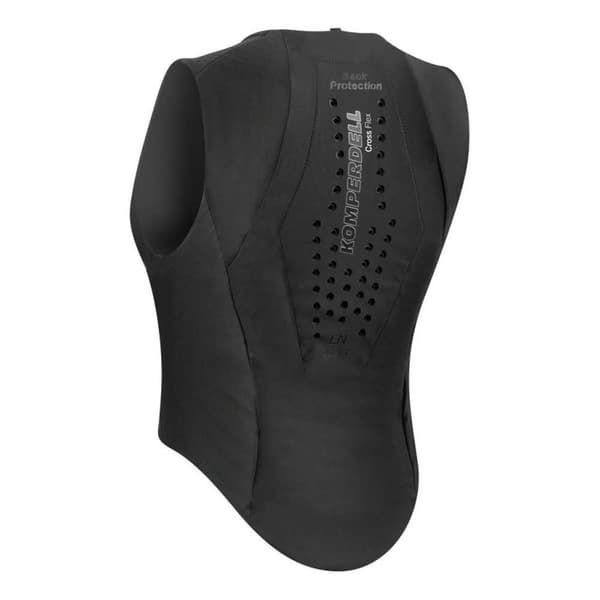 Komperdell Equestrian Sikkerhedsvest Felxfit Slim Sort S
