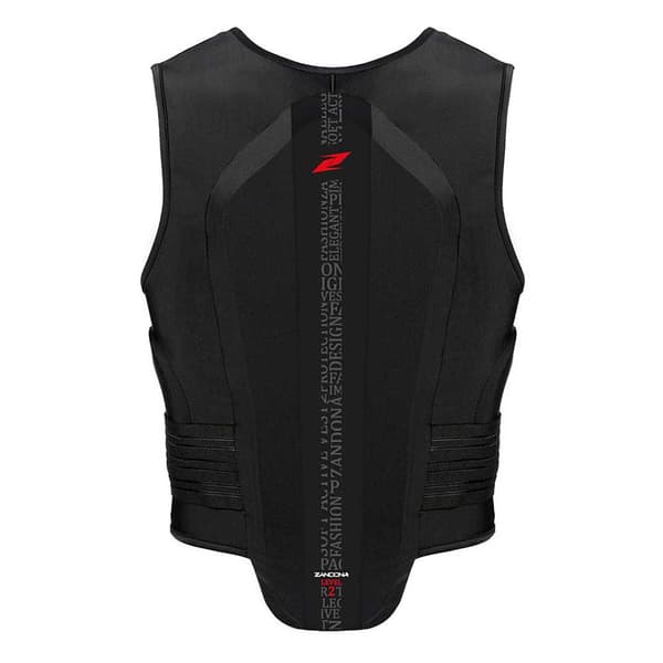 Zandona Rygbeskytter Soft Pro Sort 136-150 cm