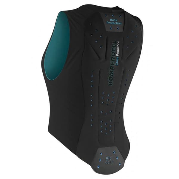 Komperdell Equestrian Sikkerhedsvest Flexfit Slim Sort S