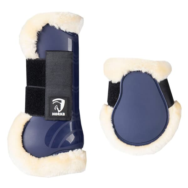 Horka Fetlock & Sene Støvler Pvc Blå S