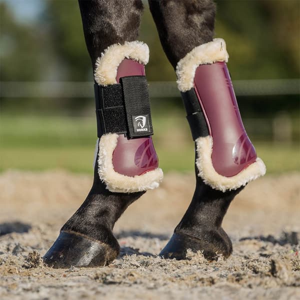 Horka Fetlock & Sene Støvler Pvc Rød S