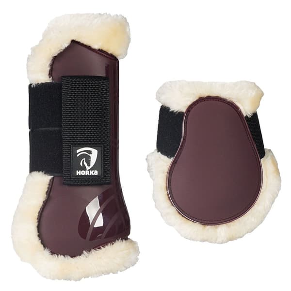 Horka Fetlock & Sene Støvler Pvc Rød S