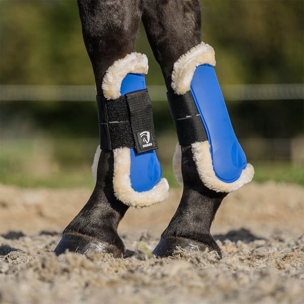 Horka Fetlock & Senskor Pvc Fur Blå S