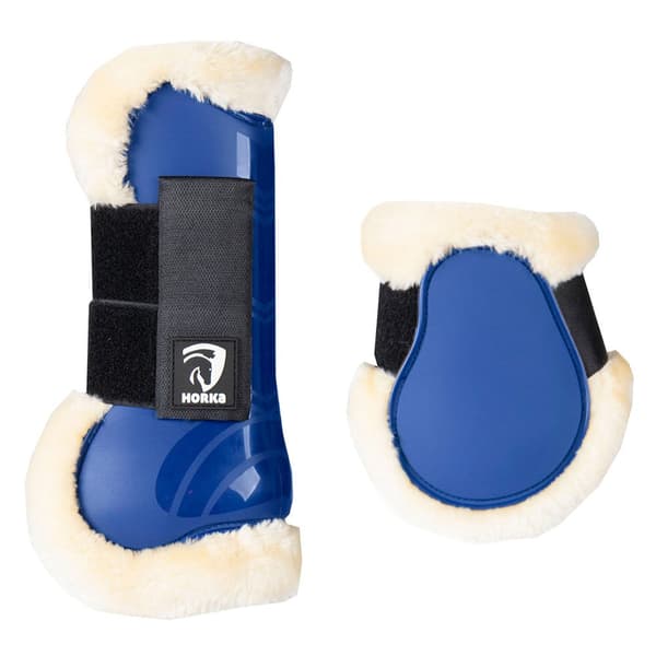Horka Fetlock & Senskor Pvc Fur Blå S