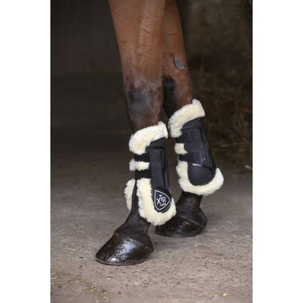Norton Equestrian Jännekengät Xtr Syntethic Keltainen,Musta Full