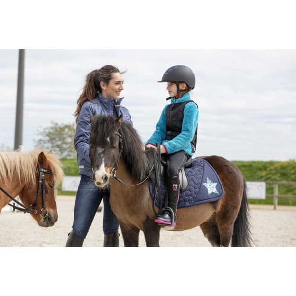 Equitheme Sikkerhedsvest Mesh Sort XL
