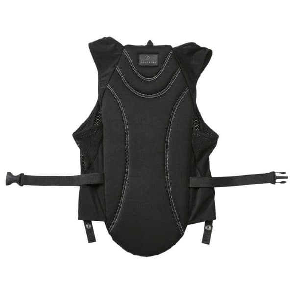 Equitheme Sikkerhedsvest Mesh Sort XL
