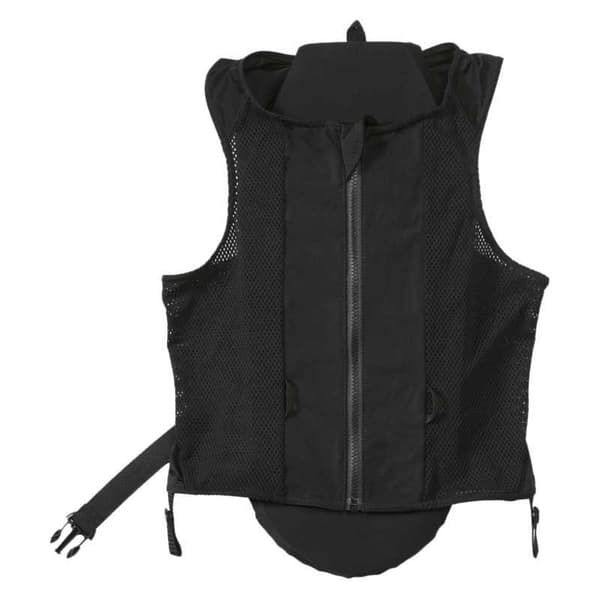 Equitheme Sikkerhedsvest Mesh Sort XL