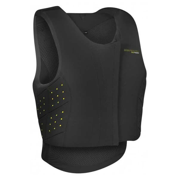 Komperdell Equestrian Säkerhetsväst Frontzip Svart 3XS