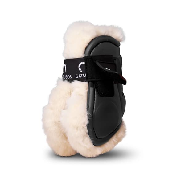 Gatusos Shearling Fetlock Støvler Deluxe Sort