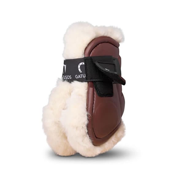 Gatusos Shearling Fetlock-saappaat Deluxe Kultainen