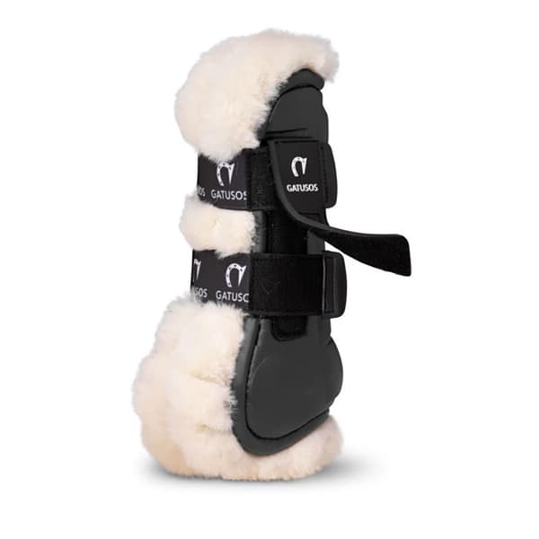 Gatusos Shearling Främre Senestövlar Deluxe Svart