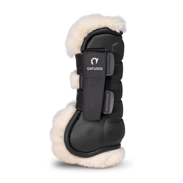 Gatusos Shearling Främre Senestövlar Deluxe Svart