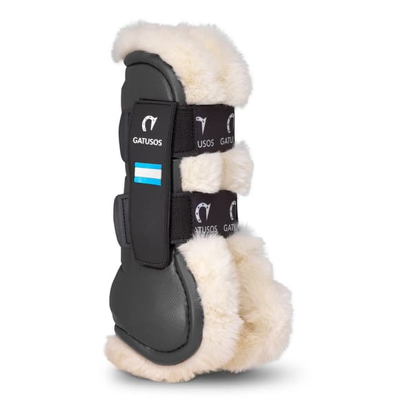 Gatusos Shearling Främre Senestövlar Deluxe Svart