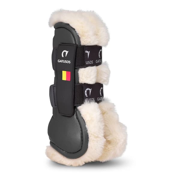 Gatusos Shearling Främre Senestövlar Deluxe Svart