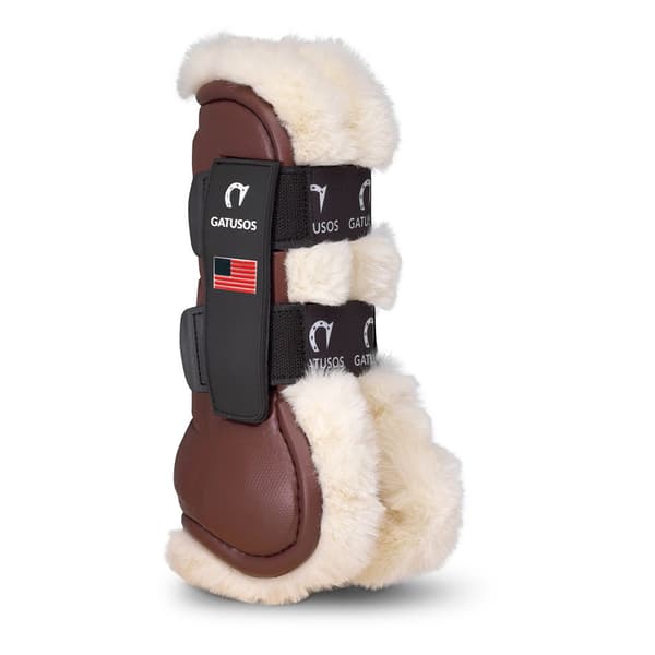 Gatusos Shearling Forreste Senestøvler Deluxe Gylden