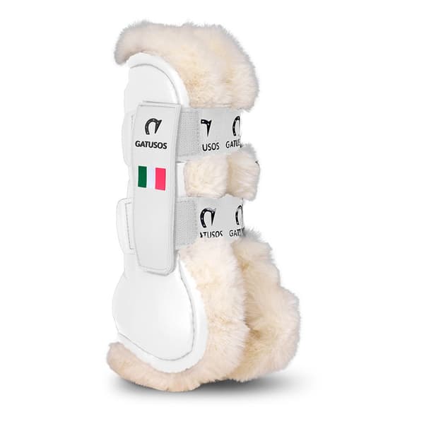 Gatusos Shearling Främre Senestövlar Deluxe Beige