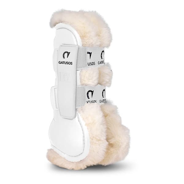 Gatusos Shearling Främre Senestövlar Deluxe Beige