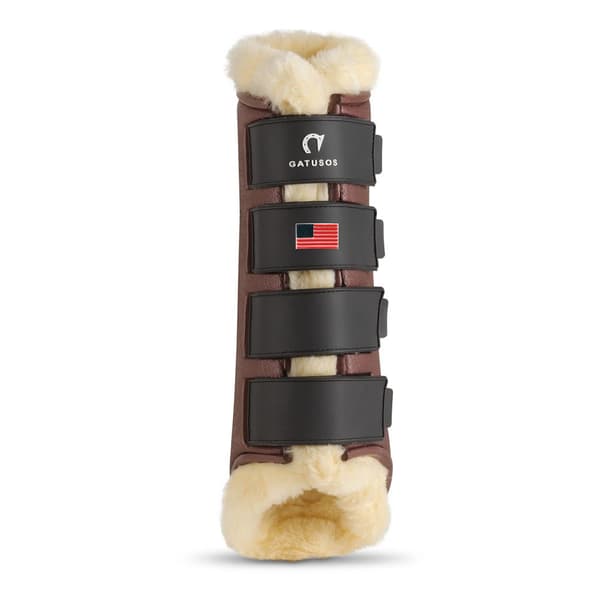 Gatusos Bageste Senestøvler Royal Shearling Gylden
