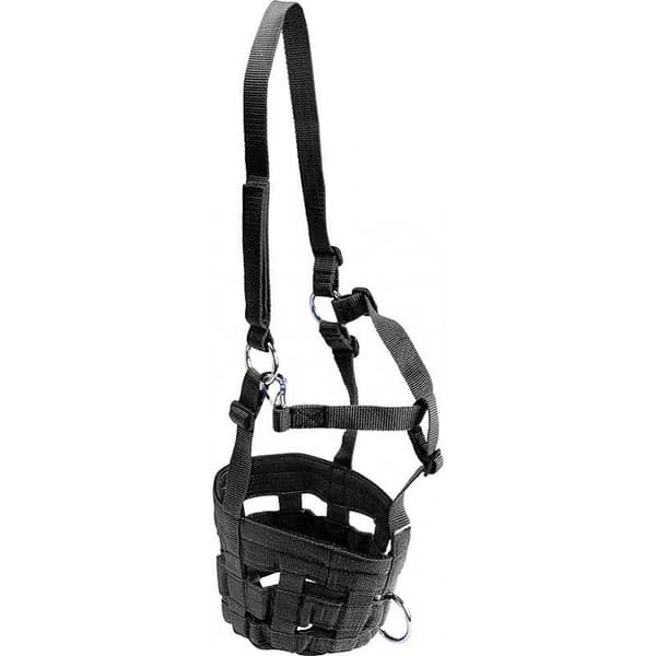 Ekkia Hevosen Kuono Nylon Musta Cob