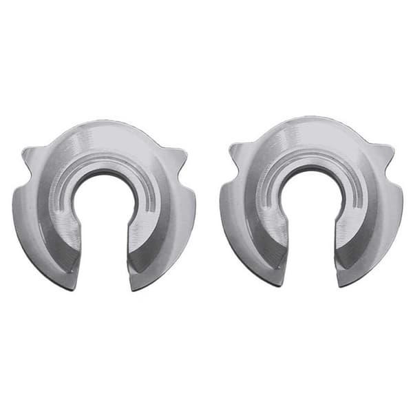 Colleoni Aluminium Br Öppen Främre Hästsko Bmd 2 Enheter Silver 2