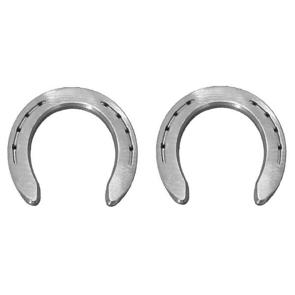 Colleoni Aluminium Kompenserad Farbbb 3 Flikar Främre Hästsko 2 Enheter Silver 2