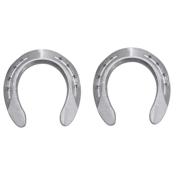 Colleoni Aluminium Platta Pärlor Favwbbb 3 Flikar Främre Hästsko 2 Enheter Silver 0