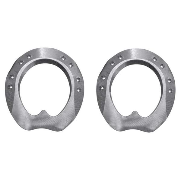 Colleoni Aluminium Stängd Ftvwbb 2 Flikar Främre Hästsko 2 Enheter Silver 3
