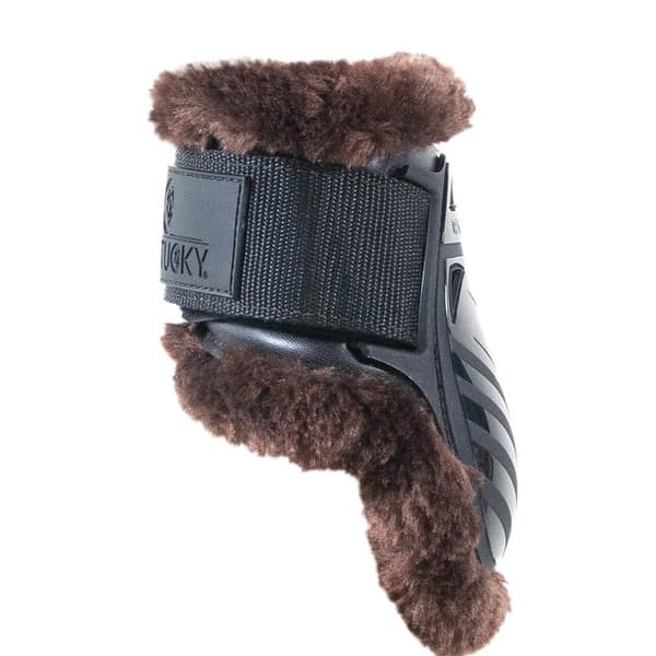 Kentucky Fåreskind Fetlock Støvler Young Horse Sort M