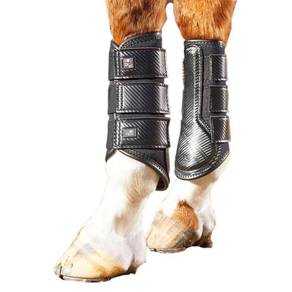 Premier Equine Senestövlar Carbon Air-tech Single Locking Brushing  M
