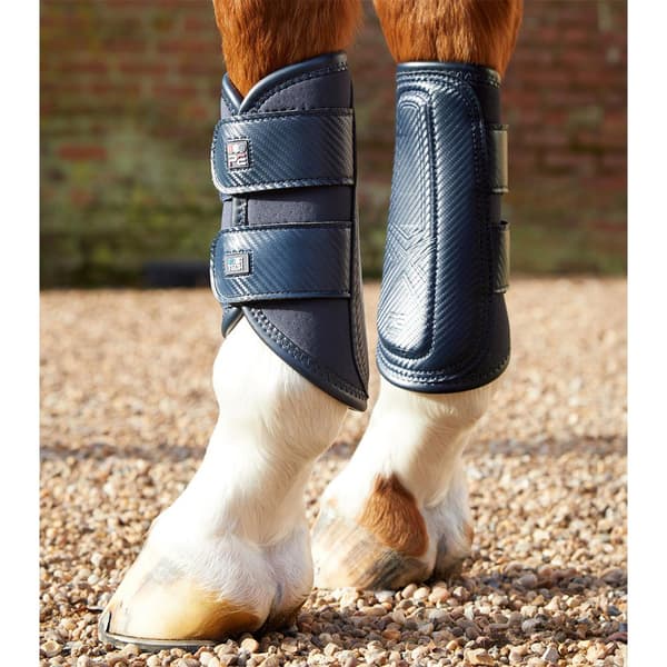 Premier Equine Carbon Air-tech Double Locking Brushing Senstövlar  L