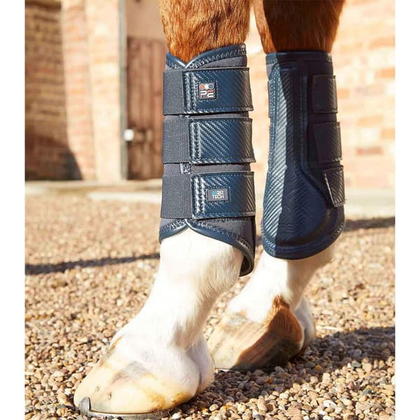 Premier Equine Carbon Air-tech Single Locking Brushing Senesko  M