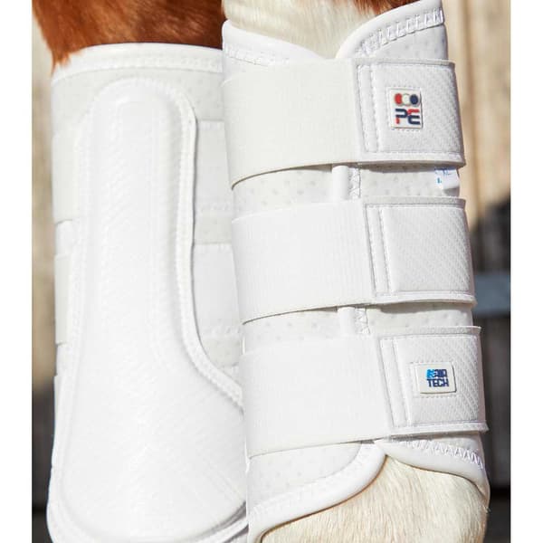 Premier Equine Carbon Air-tech Single Locking Brushing Senstövlar Beige M Wide