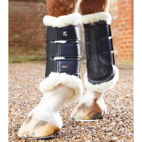 Premier Equine Techno Wool Brushing Senstövlar  L